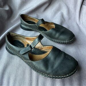 Born Black Mary Jane Shoes